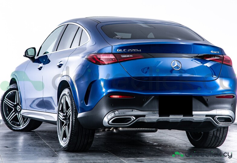 Mercedes GLC Coupe Синий