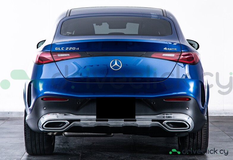 Mercedes GLC Coupe Синий
