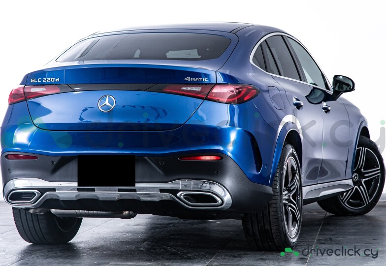 Mercedes GLC Coupe Синий