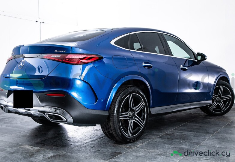 Mercedes GLC Coupe Синий