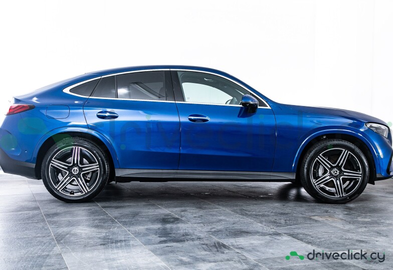 Mercedes GLC Coupe Синий