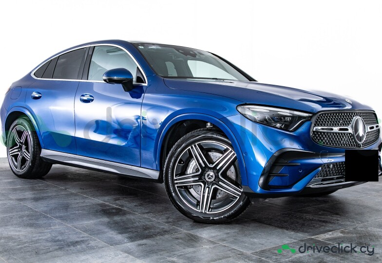 Mercedes GLC Coupe Синий