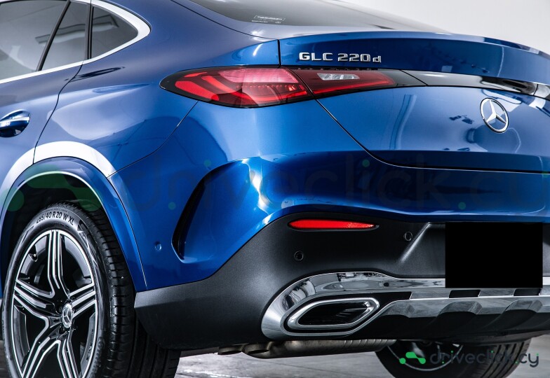 Mercedes GLC Coupe Синий