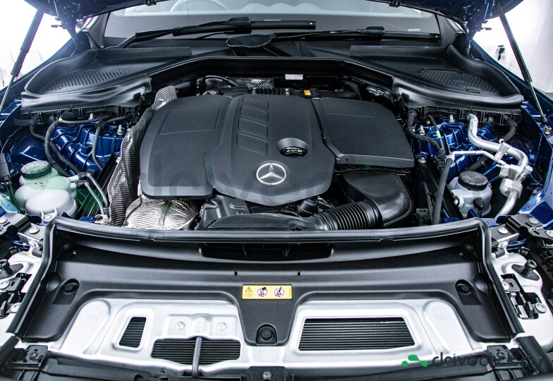 Mercedes GLC Coupe Синий