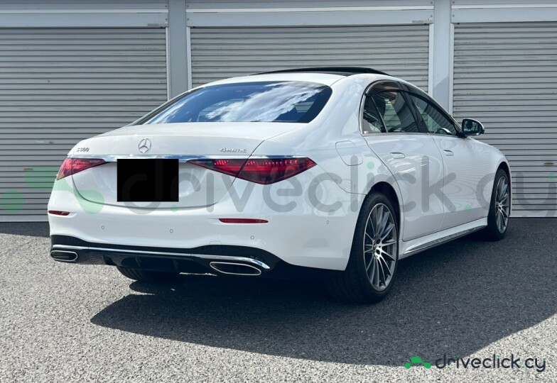 Mercedes S-class Белый