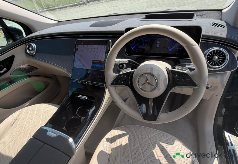 Mercedes EQS SUV Green