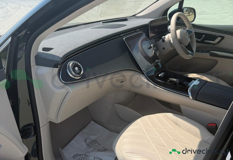 Mercedes EQS SUV Green