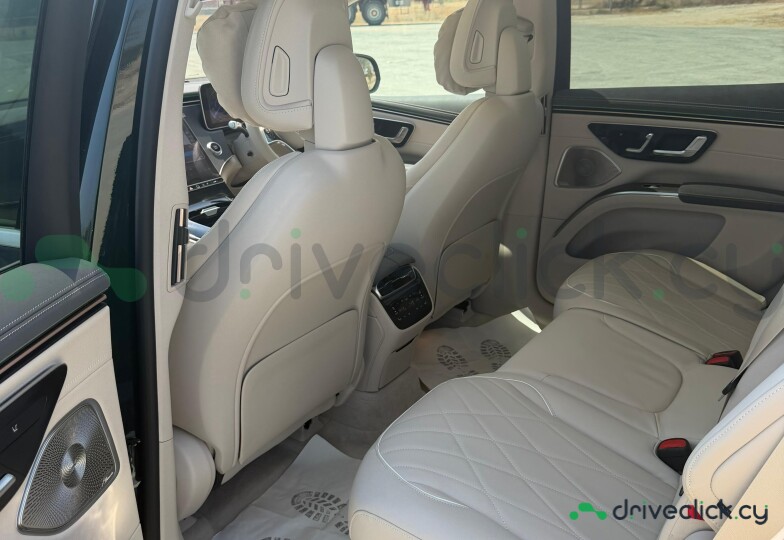Mercedes EQS SUV Green