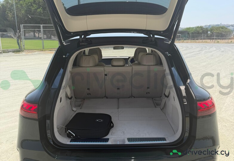 Mercedes EQS SUV Green