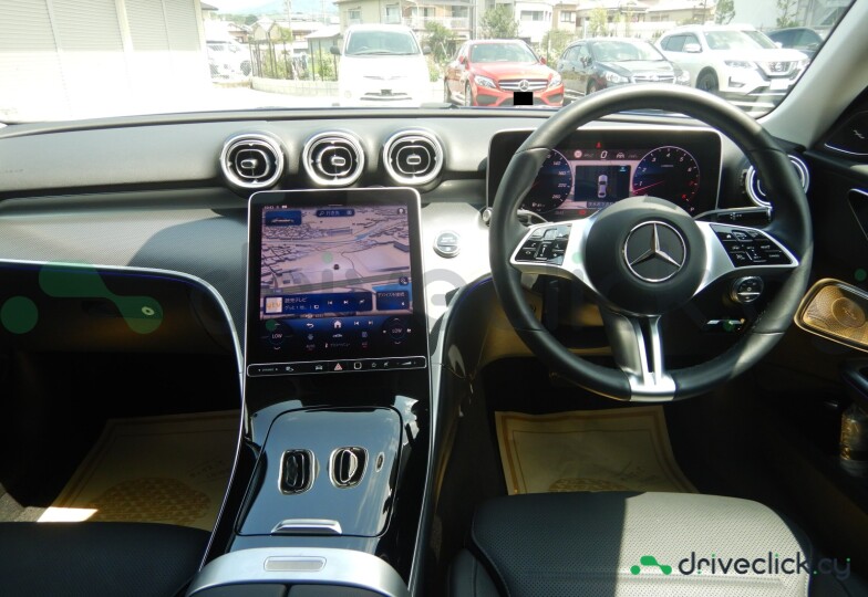 Mercedes C-class Blue