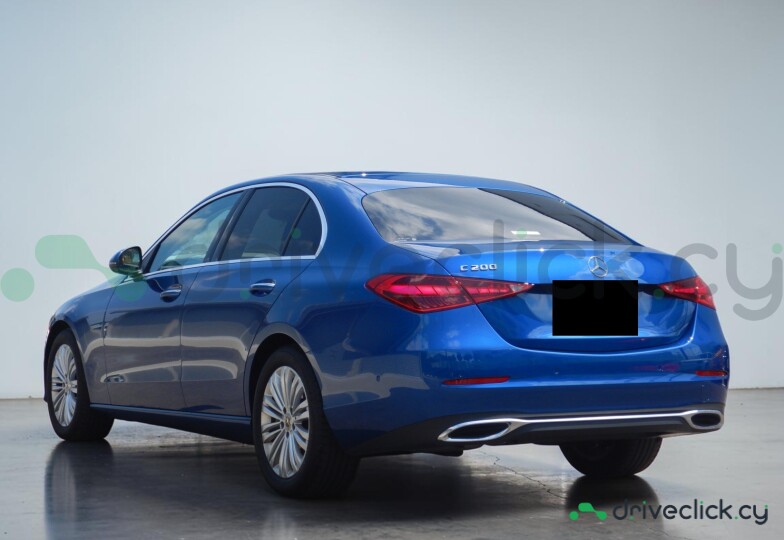 Mercedes C-class Blue