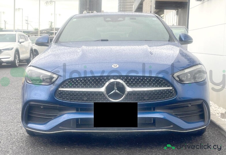 Mercedes C-class Blue