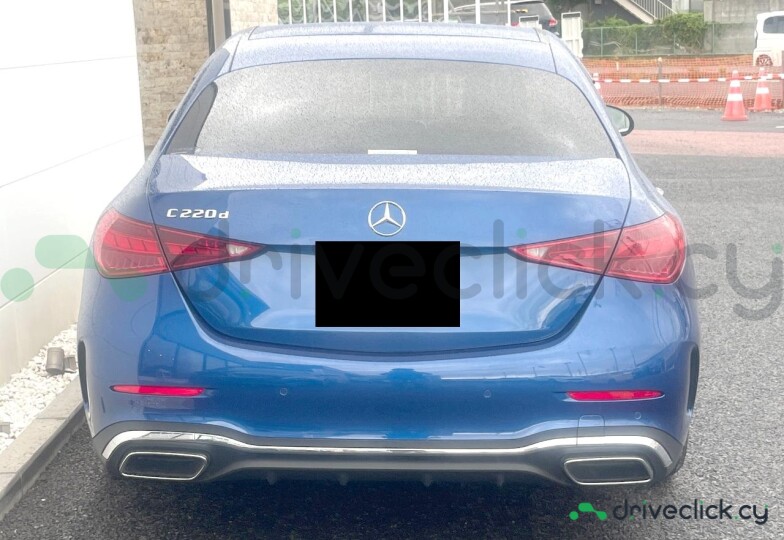 Mercedes C-class Blue