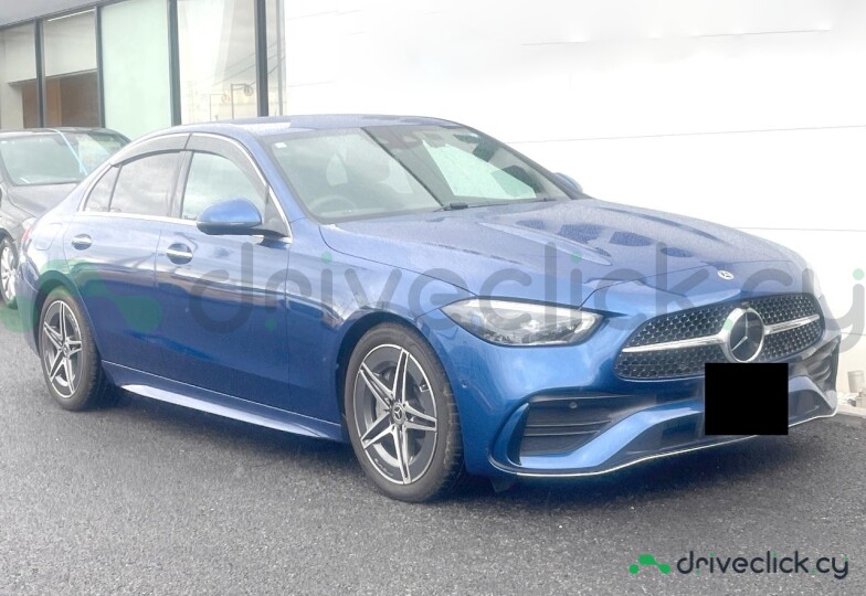 Mercedes C-class Blue