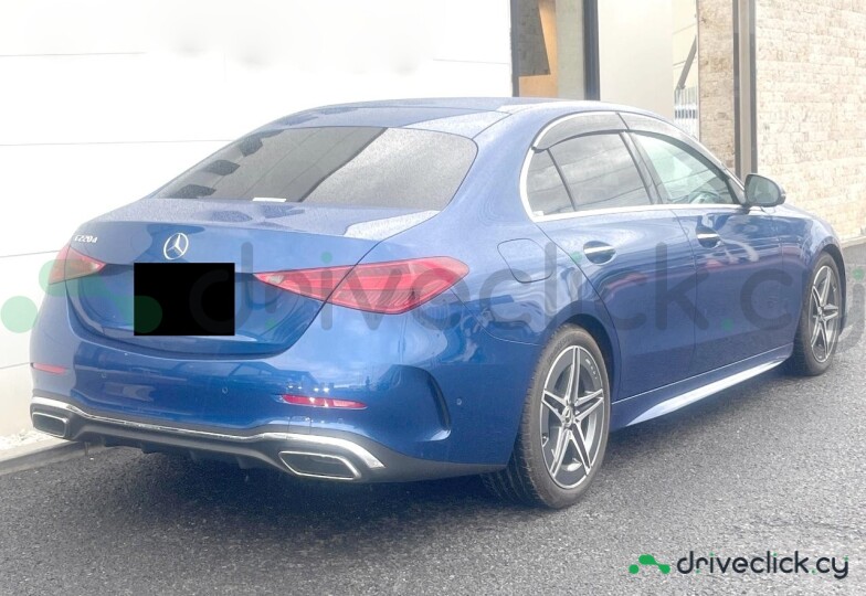 Mercedes C-class Blue