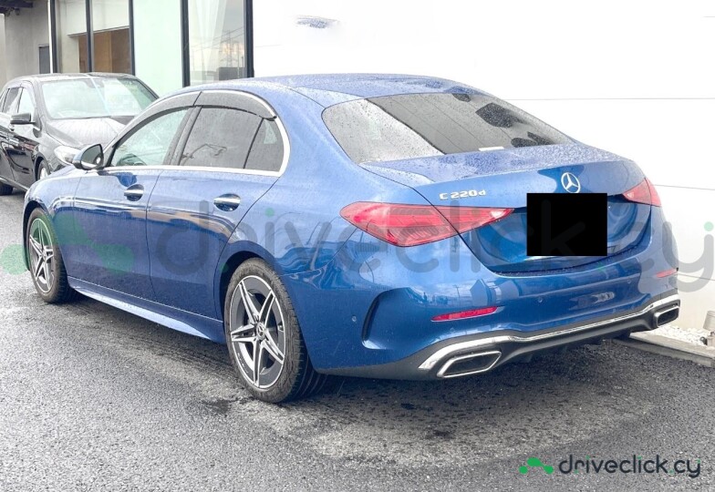 Mercedes C-class Blue