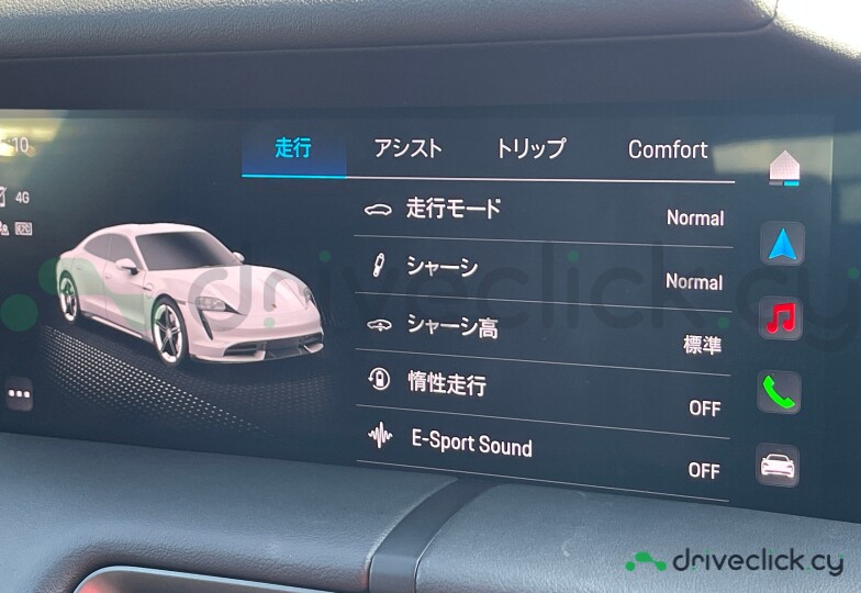 Porsche Taycan White