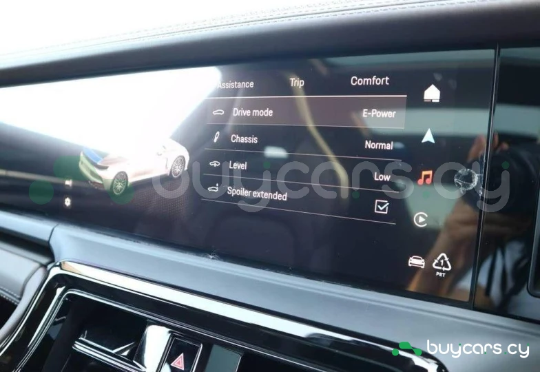 Porsche Panamera Зеленый