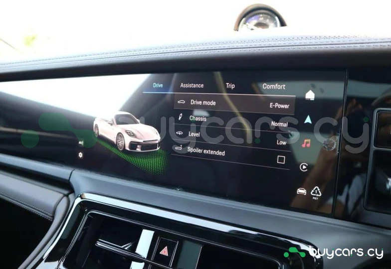 Porsche Panamera Зеленый