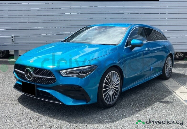 Mercedes CLA-class Blue