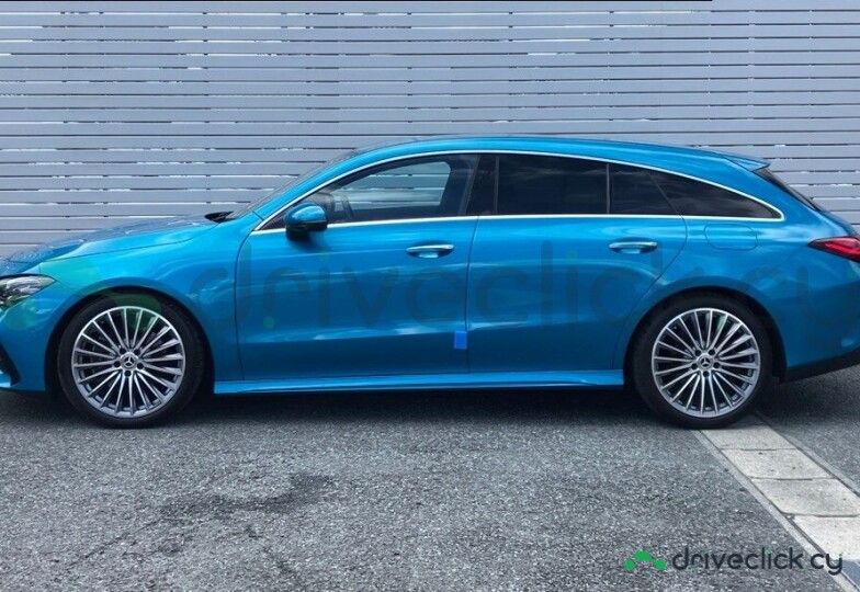 Mercedes CLA-class Blue