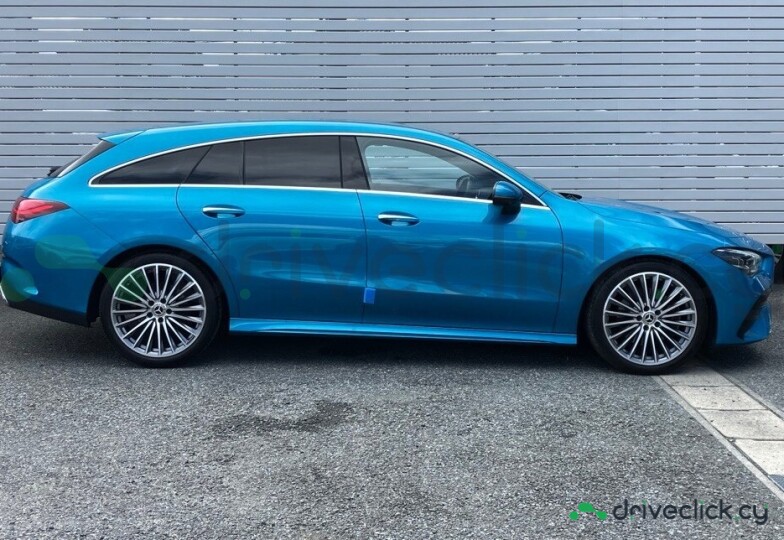 Mercedes CLA-class Blue