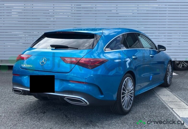 Mercedes CLA-class Blue