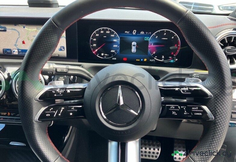 Mercedes CLA-class Blue