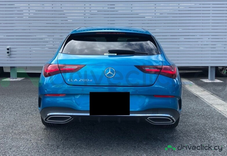 Mercedes CLA-class Blue