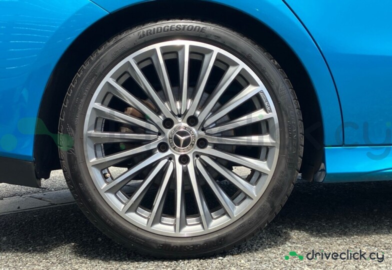 Mercedes CLA-class Blue