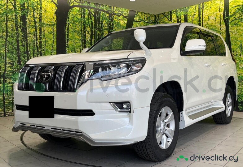 Toyota Land Cruiser Prado Белый