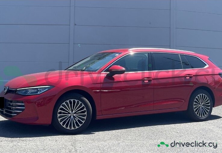 Volkswagen Passat Красный