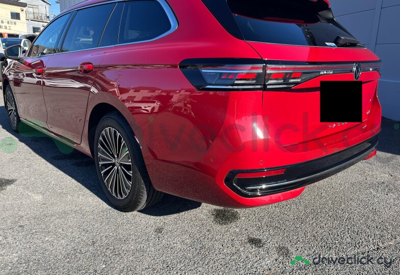 Volkswagen Passat Красный
