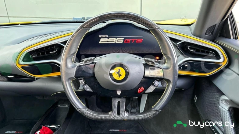 Ferrari 296 GTB Yellow