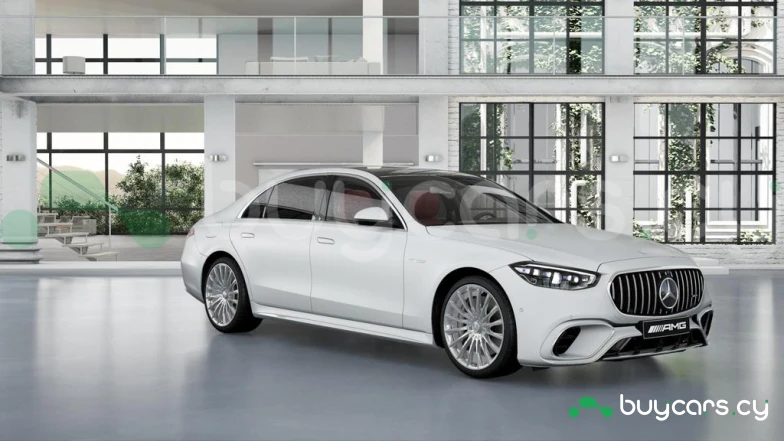Mercedes S-class Белый