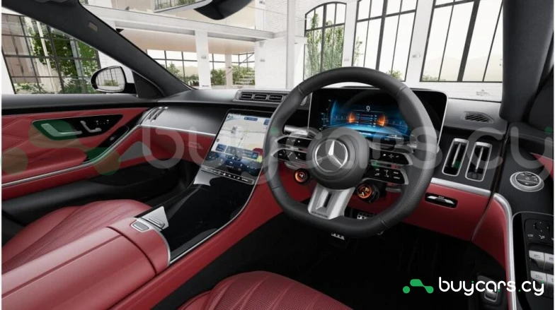 Mercedes S-class Белый