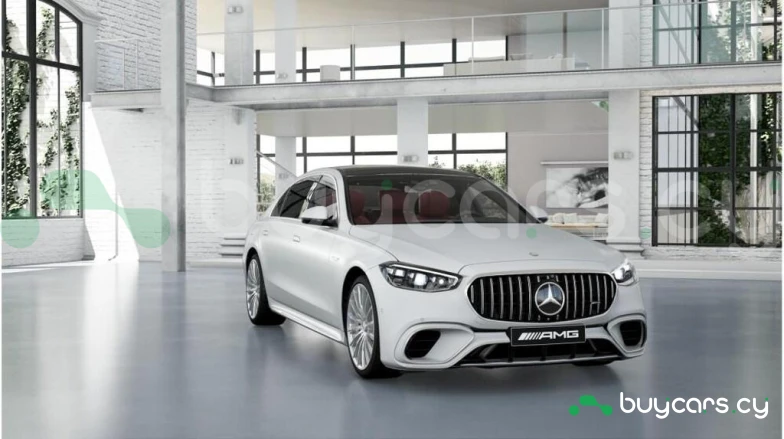 Mercedes S-class Белый