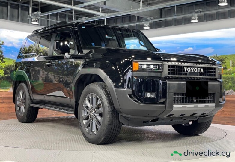 2024 Toyota Land Cruiser 250 ZX, Black, 21438 km | DriveClick.cy
