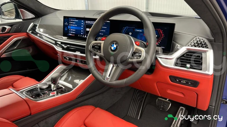 BMW X6 M Синий