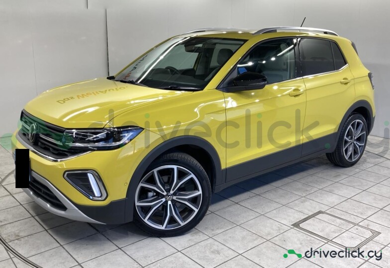 Volkswagen T-Cross Yellow