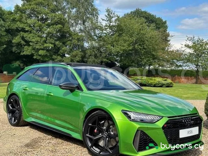 Audi RS6 Avant Зеленый