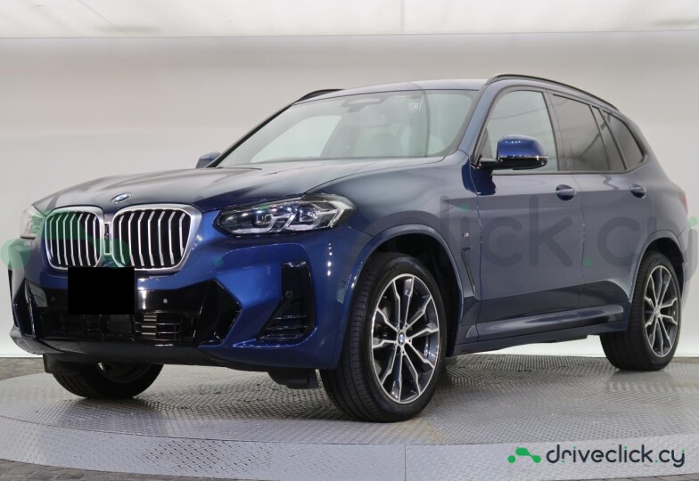 BMW X3 Blue