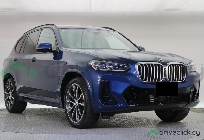 BMW X3 Blue