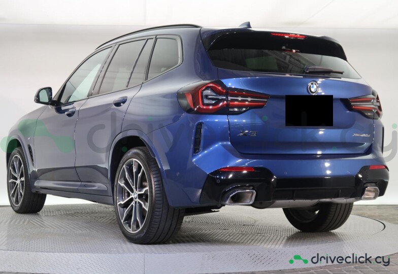 BMW X3 Blue