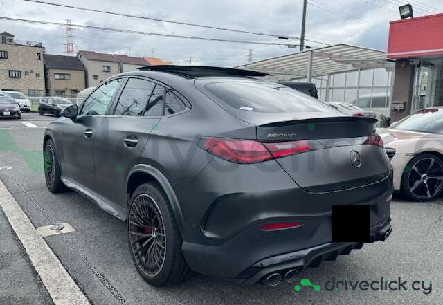 Mercedes GLC Coupe Grey