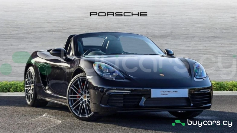 Porsche 718 Boxster Black