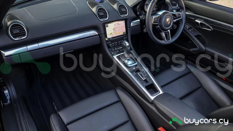 Porsche 718 Boxster Black