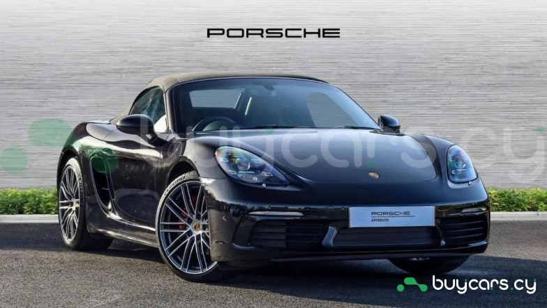 Porsche 718 Boxster Black