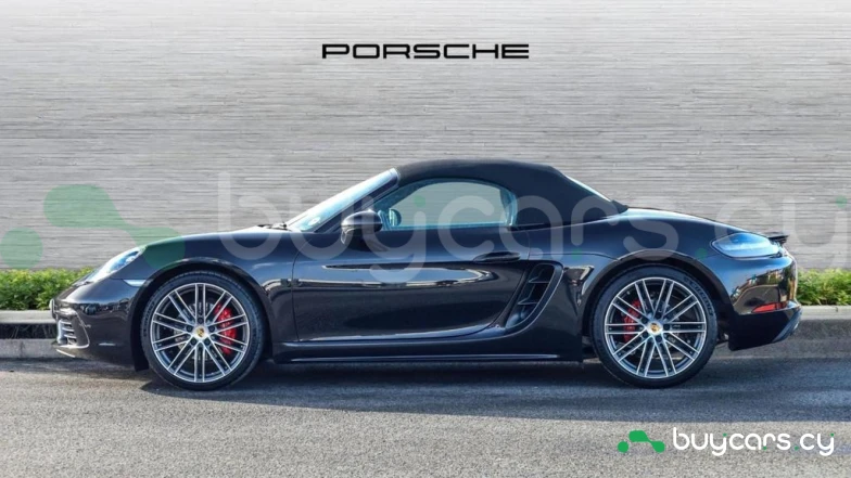 Porsche 718 Boxster Black