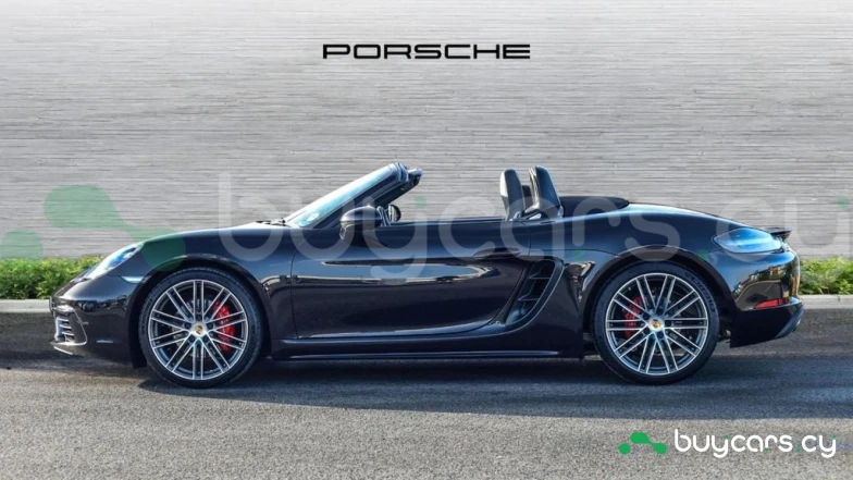 Porsche 718 Boxster Black